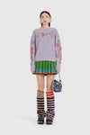 YANYAN KNITS Fall/Winter 2025 Collection: FAFA Alpaca Wool Knit Sweater/Top/Pencil Skirt YYK-YYW24-1952-ZI (Top: YYW24-1942)